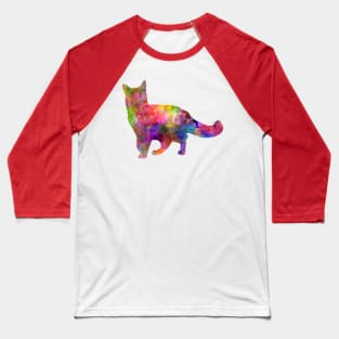 somali cat in watercolor Baseball T-Shirt